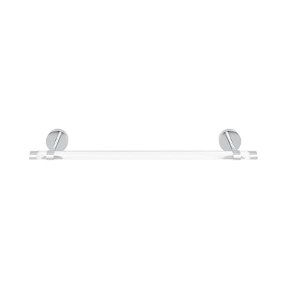 Verre 24" Acrylic Towel Bar in Chrome