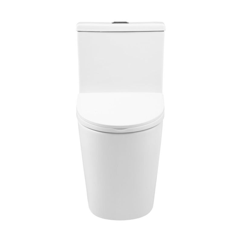 Dreux One Piece Elongated Dual Flush Toilet with 0.95/1.26 GPF (6 - Pack)
