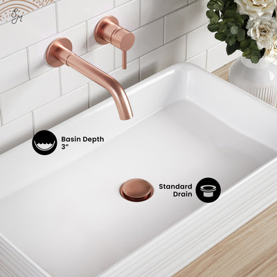 Adour 25'' Vessel Sink in White