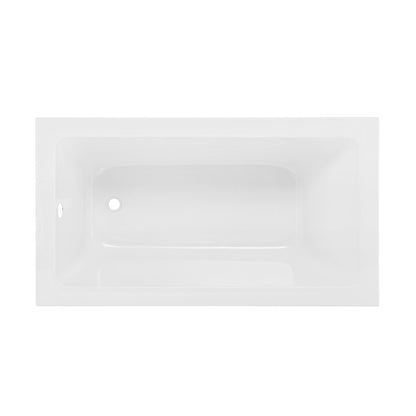 Voltaire 54" x 30" Reversible Drain Drop-In Bathtub