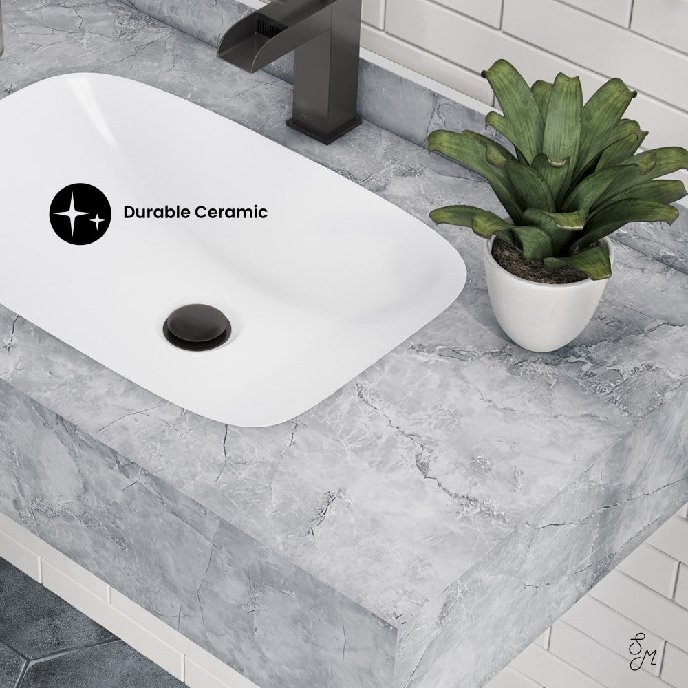 Avancer 36'' Wall Mount Sink In Storm Gray