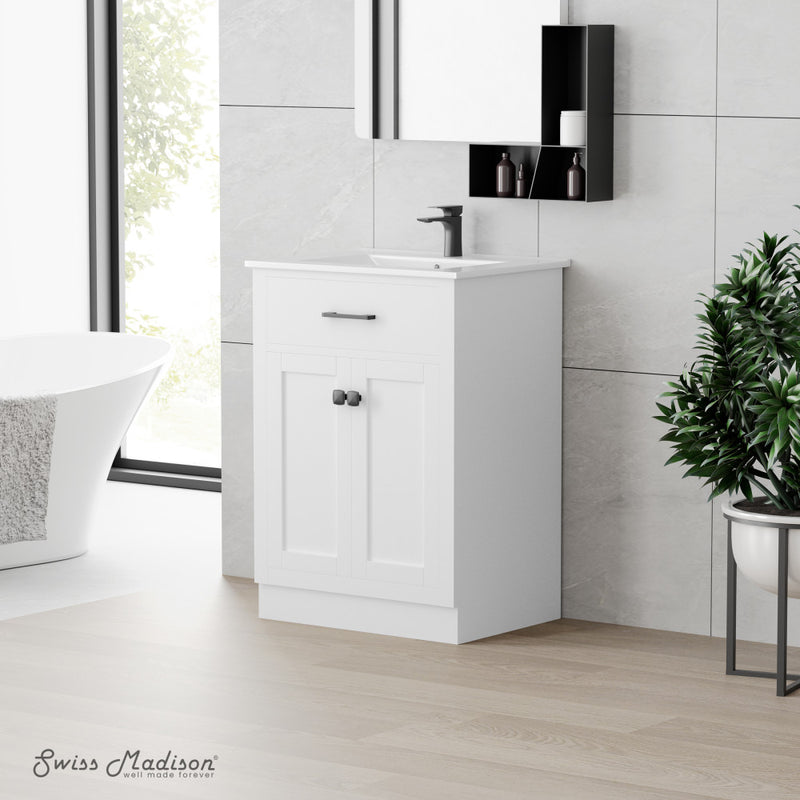 Burdon 24" Bathroom Vanity in White