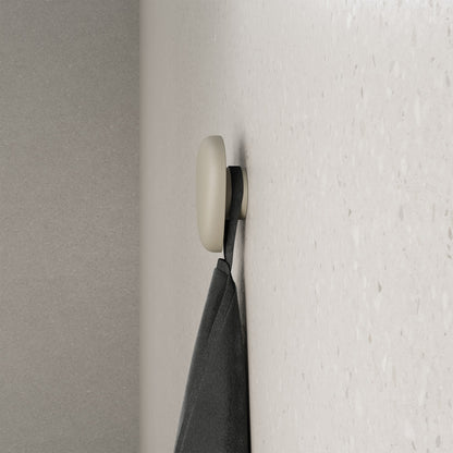 Plaisir Concrete Bathroom Robe Hook in Taupe