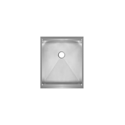Rivage 15 x 19 Single Basin Undermount Kitchen Workstation Sink