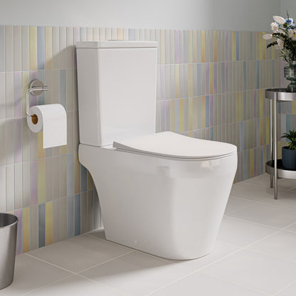 Lamarck Two-Piece Elongated Toilet Dual-Flush 1.1/1.6 gpf