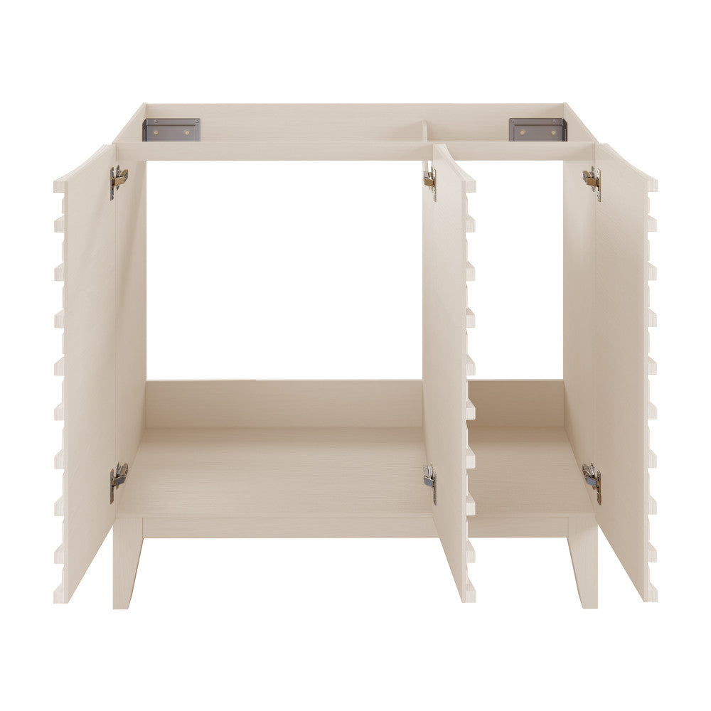 Cascade 36'' Bathroom Vanity in White - Cabinet