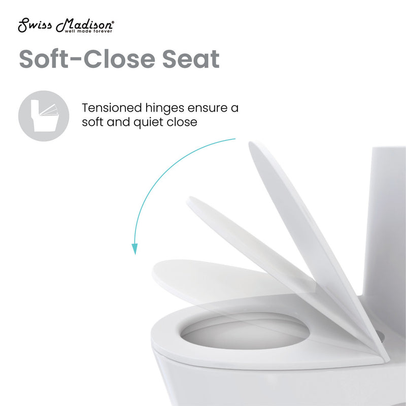 Manoir One-Piece Elongated Toilet Dual-Flush 1.1/1.6gpf