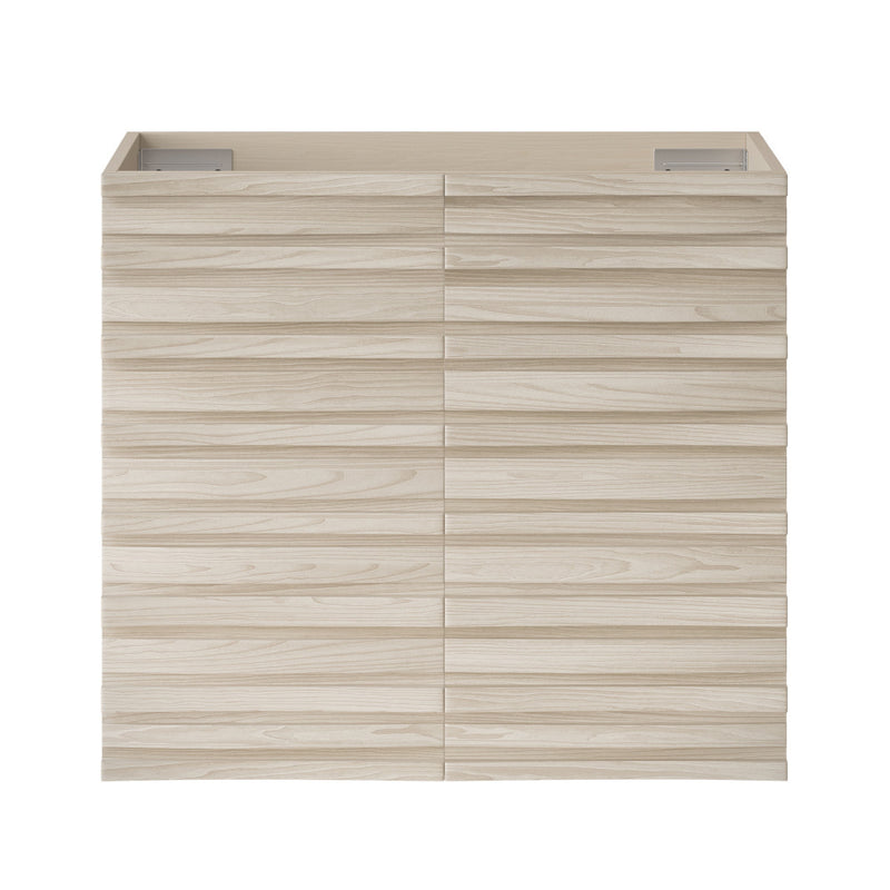 Cascade 24" Wall-Mounted Bathroom Vanity Cabinet without Top in White Oak
