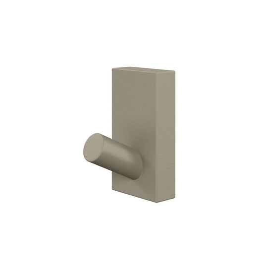 Monaco Concrete Bathroom Robe Hook in Taupe