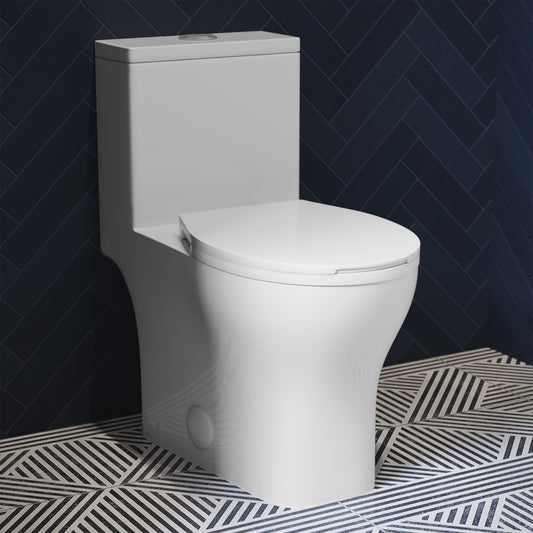 Sublime III One-Piece Round Toilet Vortex™ Dual-Flush 0.95/1.26 gpf
